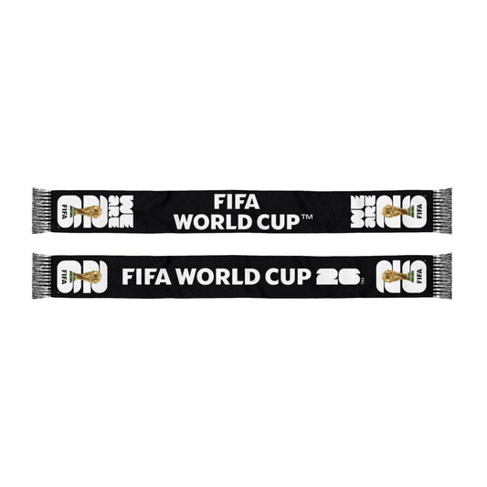 FIFA World Cup 2026™ Black on White Woven Scarf