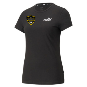 Waterloo United Puma ESS+ Embroidery T-Shirt Women's Black