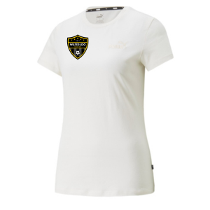 Waterloo United Puma ESS+ Embroidery T-Shirt Women's White