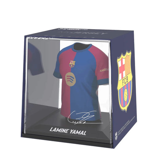 Barcelona Lamine Yamal Splink Soccer Jersey Collectible (3.75")