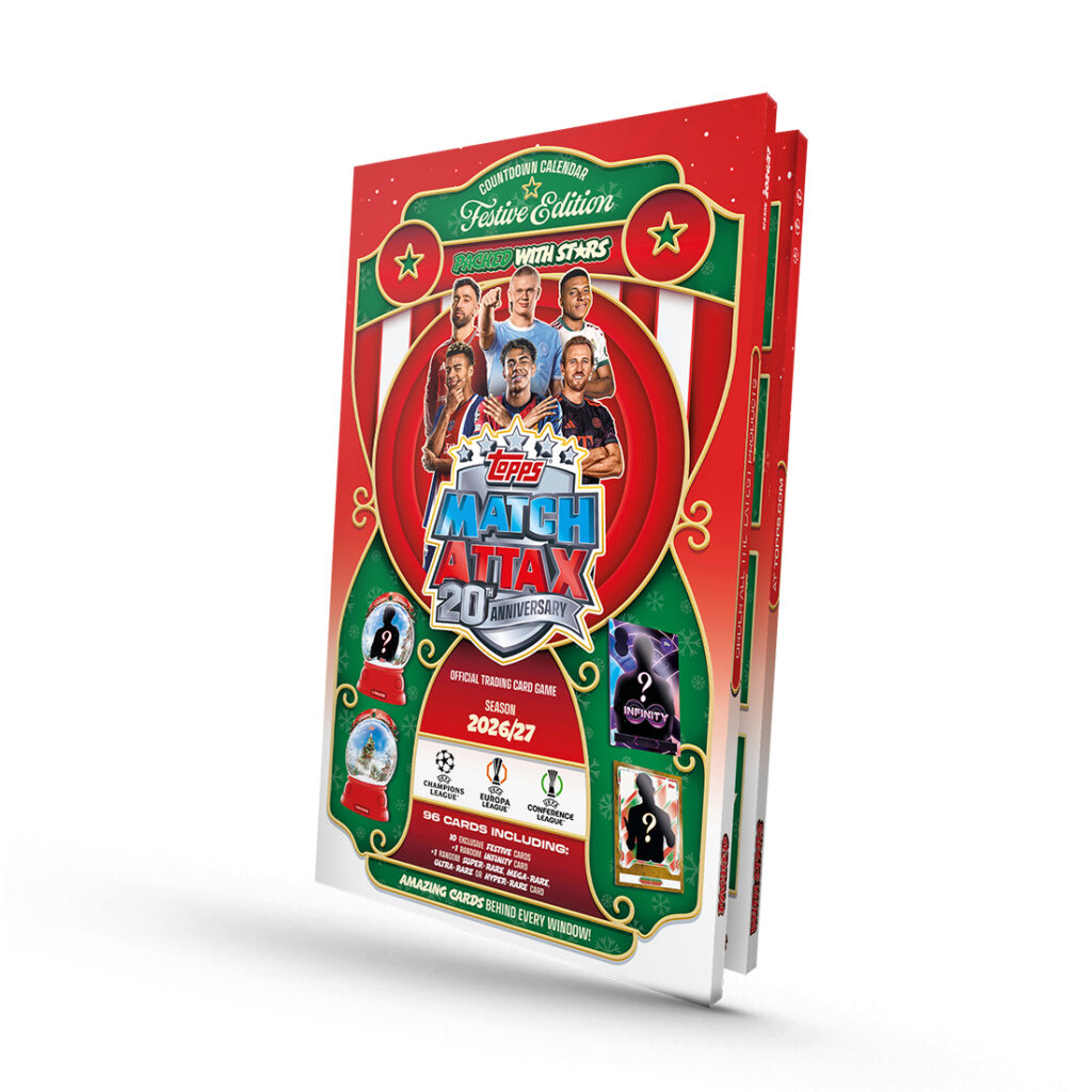 Topps 26/27 Match Attax UEFA Club Competitions Cards Advent Calendar