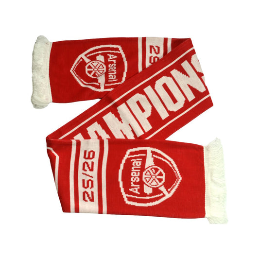 Arsenal 2025/26 Champions Scarf