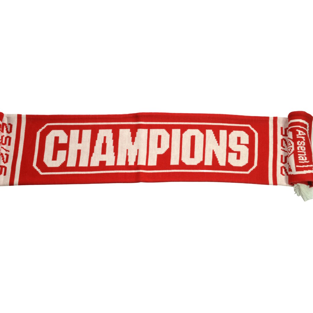 Arsenal 2025/26 Champions Scarf