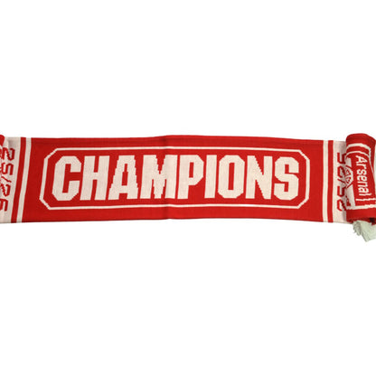 Arsenal 2025/26 Champions Scarf