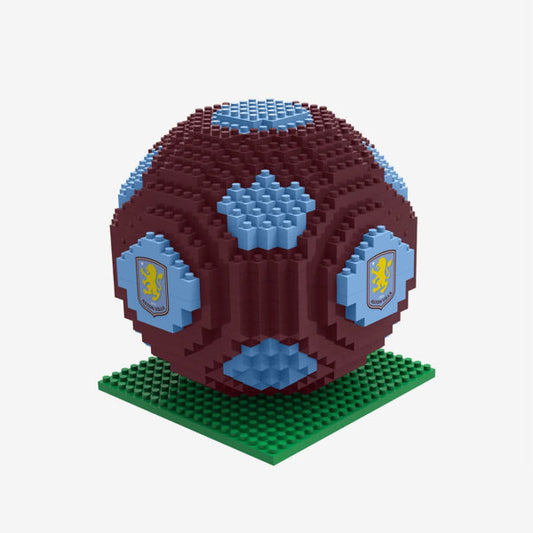 Aston Villa BRXLZ 3D Soccer Ball Construction Kit