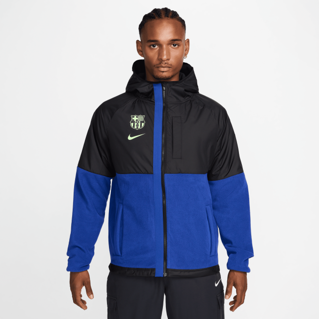 Veste d'hiver de football Nike FC Barcelone AWF Third pour homme