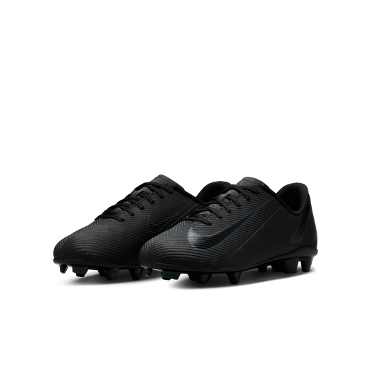 Nike Mercurial Vapor 16 Club FG Noir/Noir-Jungle profonde Jeunesse