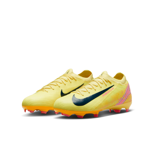 Nike Mercurial Vapor 16 FG Pro « Kylian Mbappé » Orange laser/Bleu marine armurerie Jeunesse