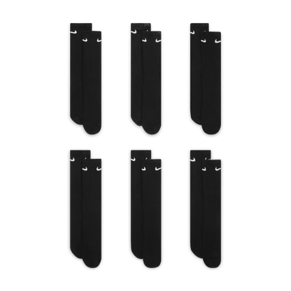 Nike Everyday Cushioned Training Crew Socks Black