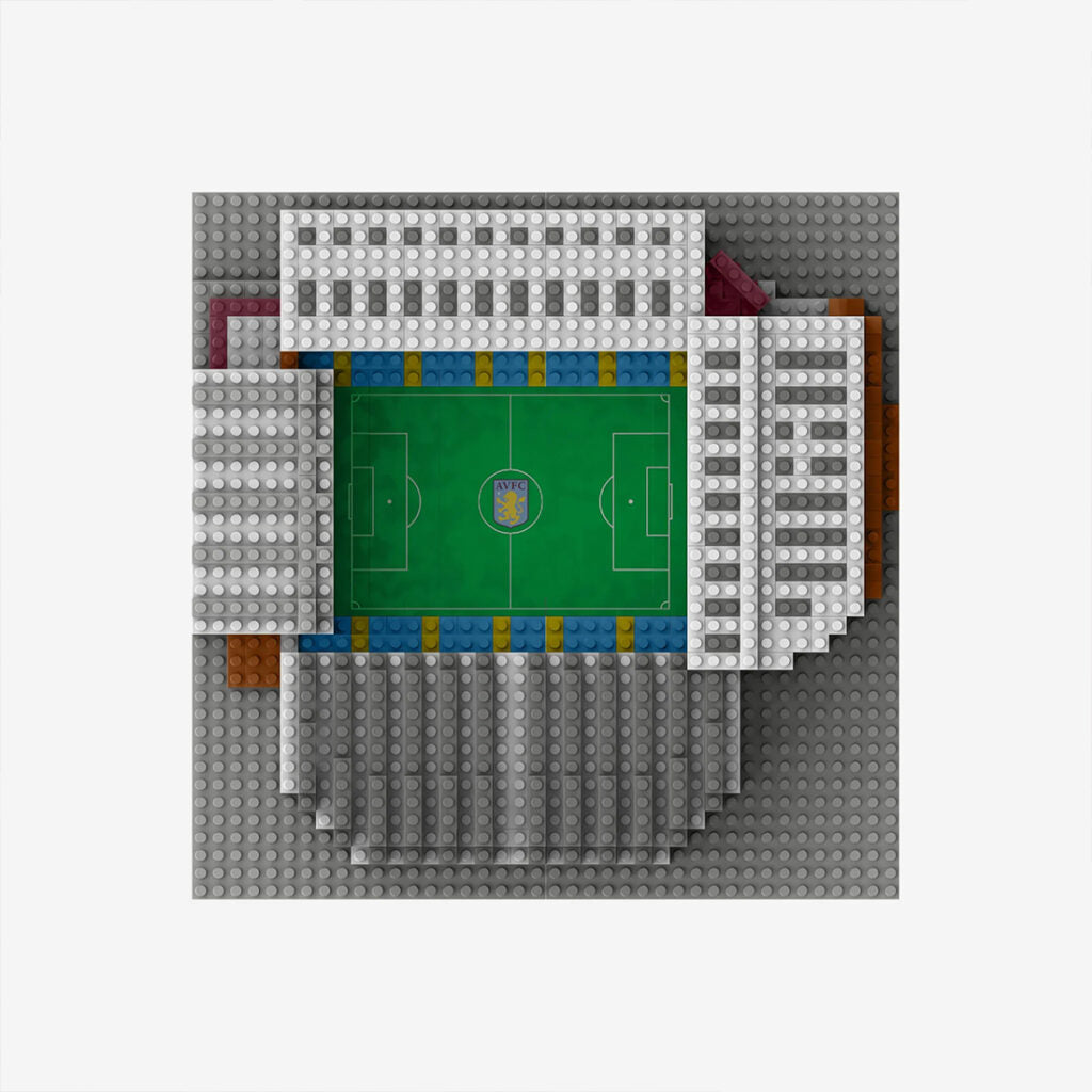 Aston Villa BRXLZ 3D Stadium Construction Kit