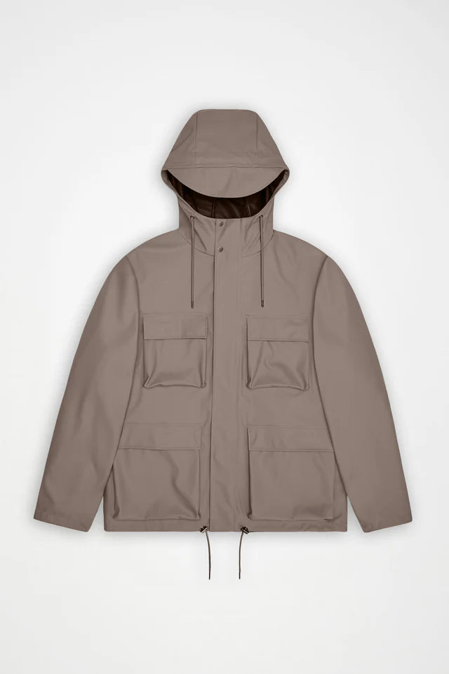 Rains Pocket Jacket W3 Cinder