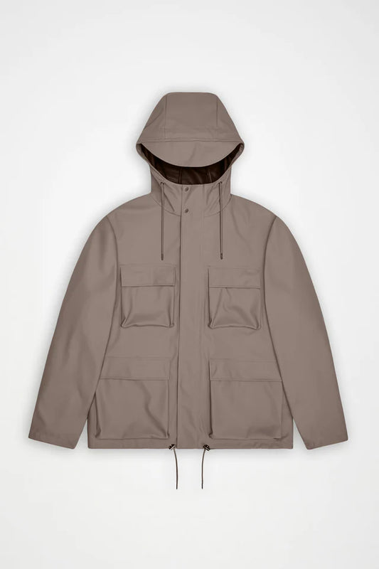 Rains Pocket Jacket W3 Cinder