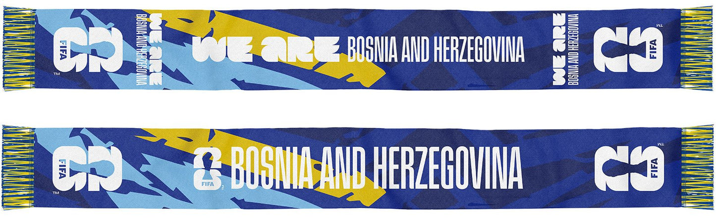 FIFA World Cup 2026™ "We Are Bosnia" Woven Scarf