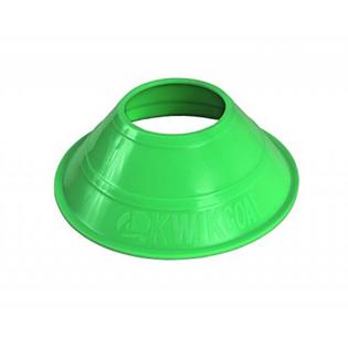 Mini cônes Kwik Goal, paquet de 25, vert haute visibilité