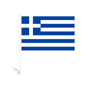 Greece Car Flag