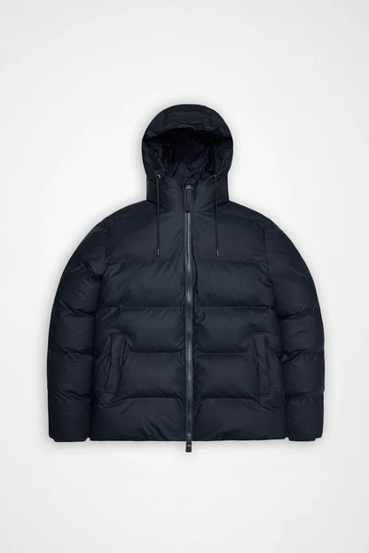 Rains Alta Puffer Jacket Navy