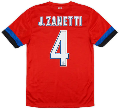2012-13 Inter Milan Away Shirt J.Zanetti #4 (S)