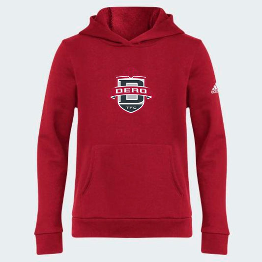 DeRo TFC Academy Fleece Hoodie Red Youth