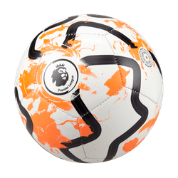 Ballon de compétences Premier League Blanc/Orange 1