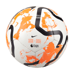 Ballon de compétences Premier League Blanc/Orange 1
