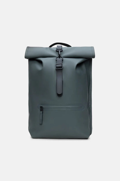Rains Rolltop Rucksack Bag Dark Grey