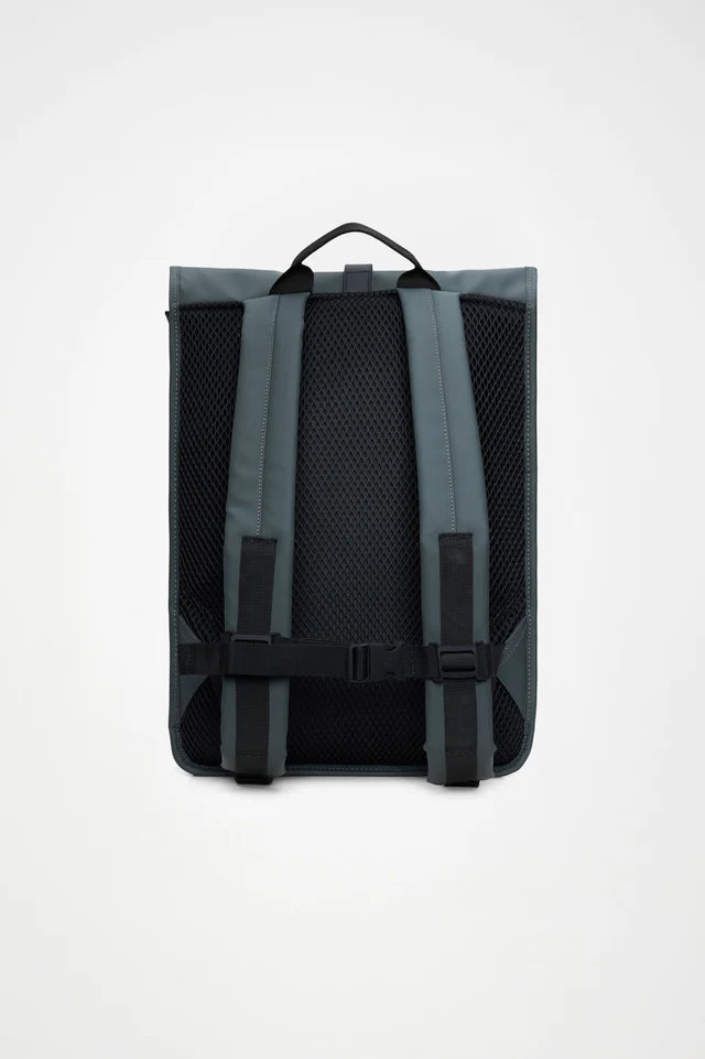 Rains Rolltop Rucksack Bag Dark Grey