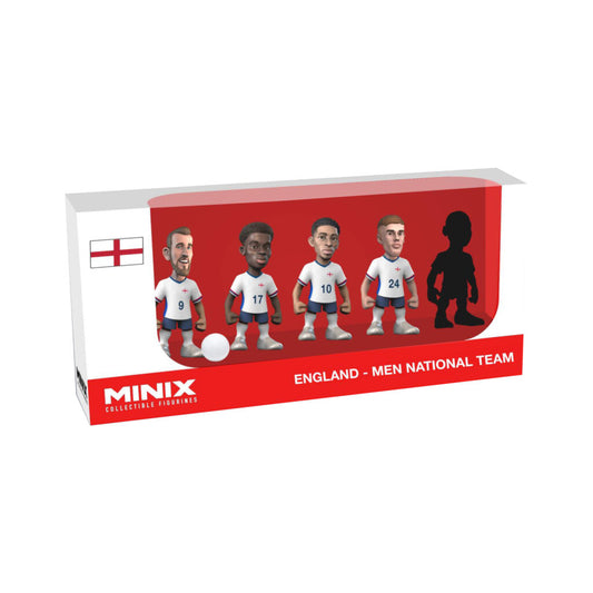 England World Cup 2026 Minix Figurine Set (2.75″) (5-Pack)