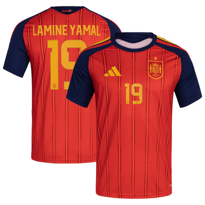Adidas Spain 2026 Lamine Yamal #10 Home Jersey