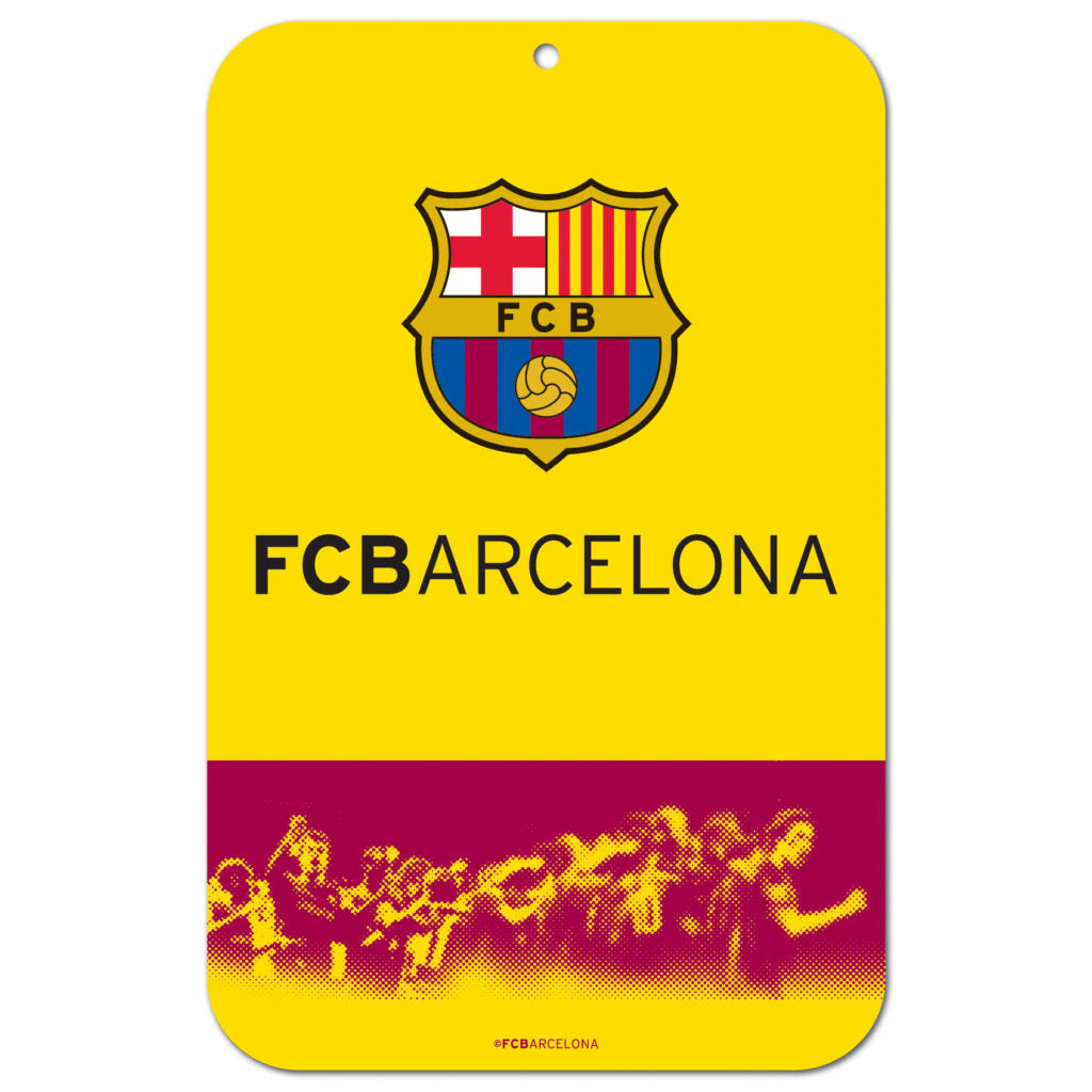 Barcelona Crest Sign