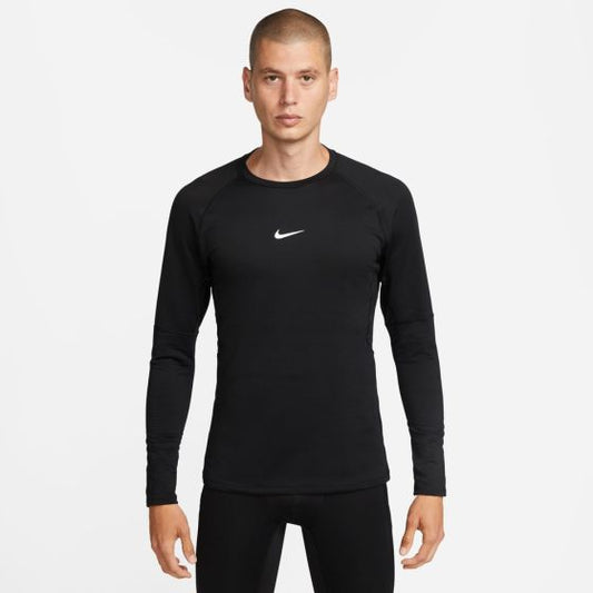 Nike Pro Warm Long Sleeve Shirt Black