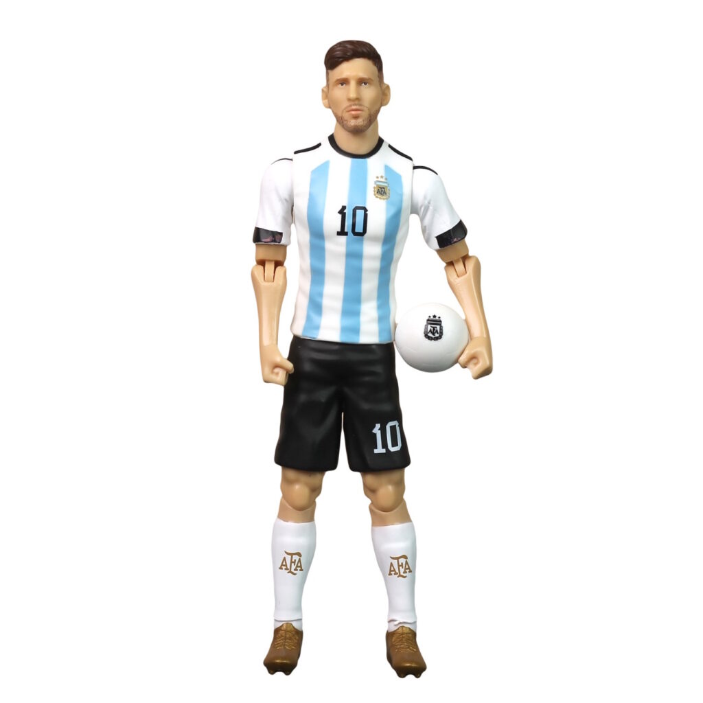 Lionel Messi Argentina Sockers Action Figure (8")