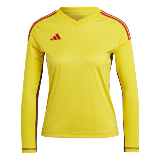 Maillot de gardien de but Adidas T23 C pour enfant, jaune