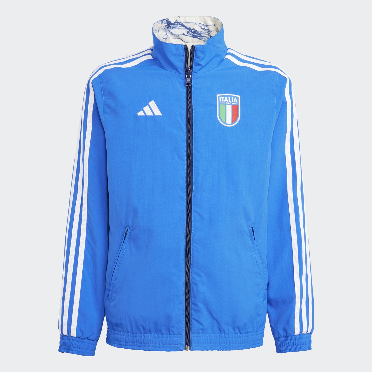 Adidas Italy Reversible Anthem Jacket Youth