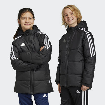 Veste d'hiver Adidas Condivo 22 noire pour jeunes