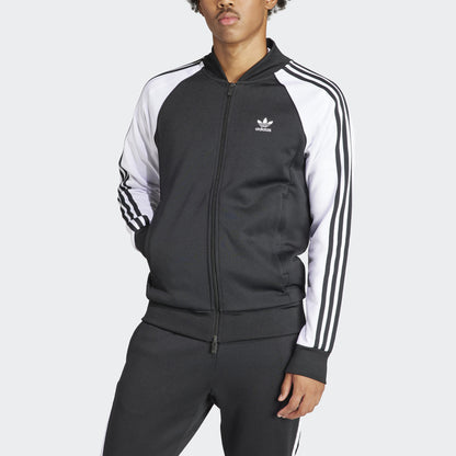 Veste de survêtement Adidas Adicolor Classics SST noire