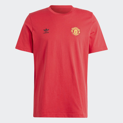 Adidas Manchester United Essentials Trefoil T-Shirt