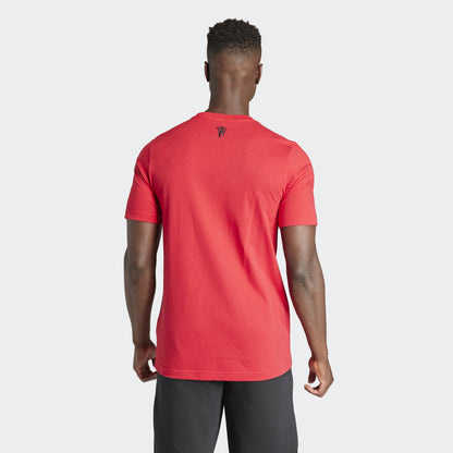 Adidas Manchester United Essentials Trefoil T-Shirt