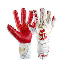 Reusch Pure Contact Gold X GluePrint White/Gold/Red