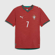 Puma Portugal 2026 Ronaldo #7 Authentic Home Jersey
