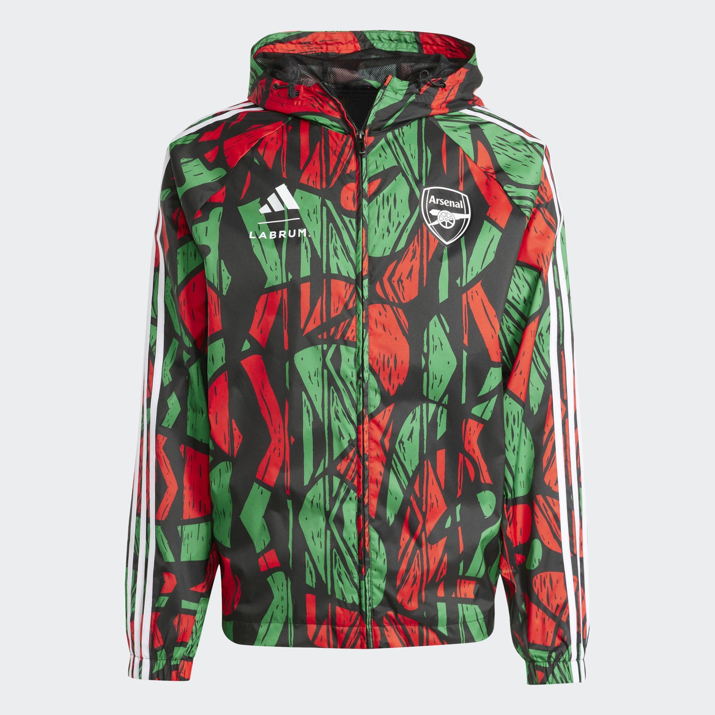 Adidas Arsenal x Labrum Seasonal Windbreaker Track Jacket