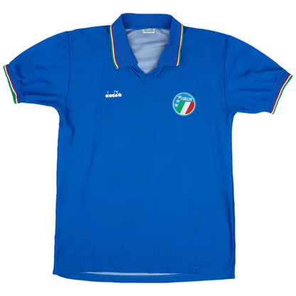 1986-91 Italy Home Shirt #15 (Baggio)EM