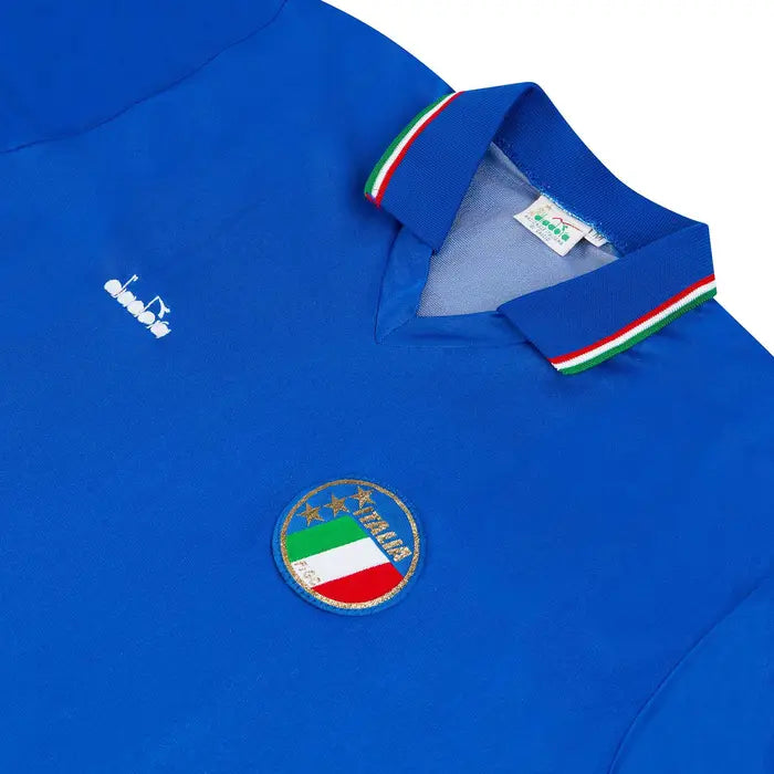 1986-91 Italy Home Shirt #15 (Baggio)EM