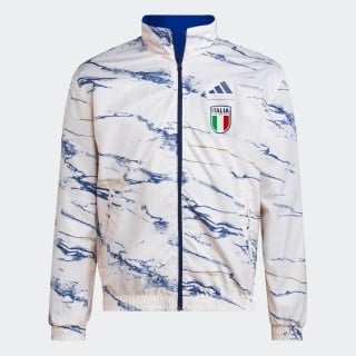 Adidas Italy Reversible Anthem Jacket Youth