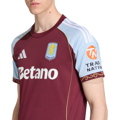 Adidas Aston Villa 25/26 Home Jersey