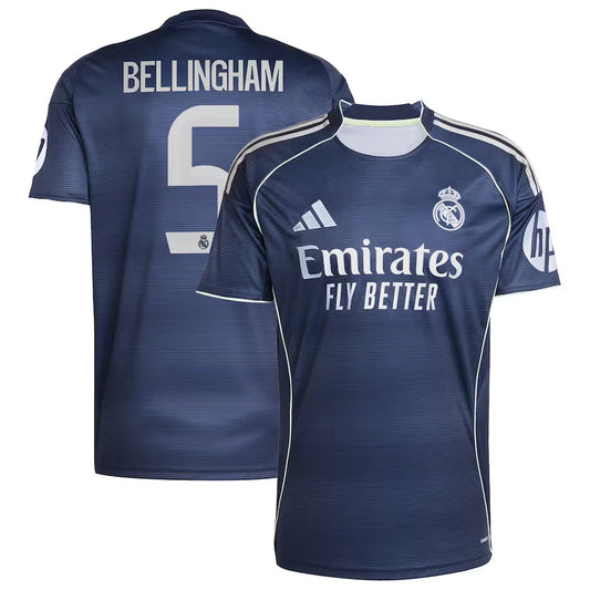 Adidas Real Madrid 25/26 "Bellingham #5" Away Jersey
