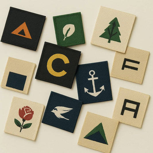 LOGO TISSÉ de 3 à 5 pouces