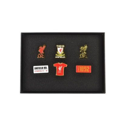 Liverpool Gift Box Pin Set (6-Piece)