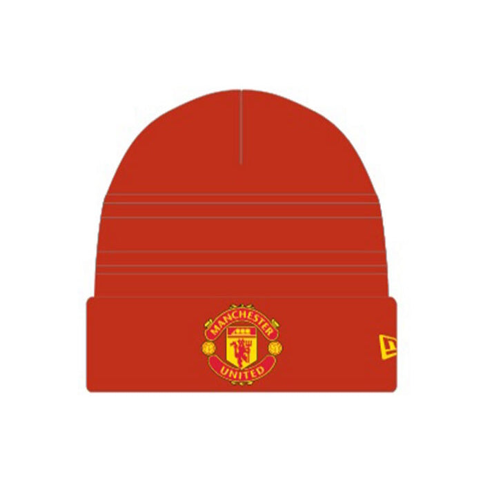 Manchester United New Era Red Cuff Beanie