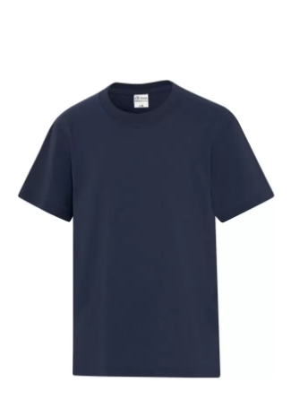 ATC Everyday Cotton Blend T-Shirt Youth Navy