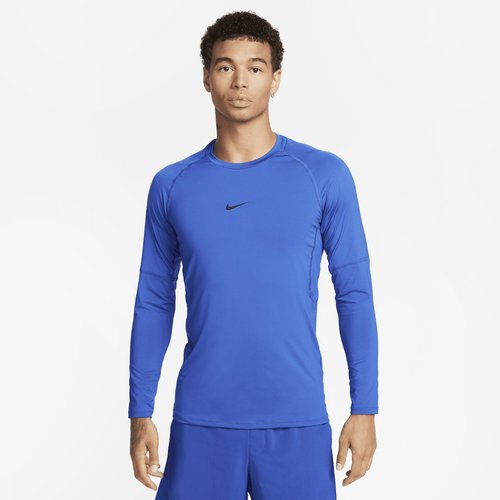 Nike Pro Dri-FIT Slim Long Sleeve Shirt Royal Blue